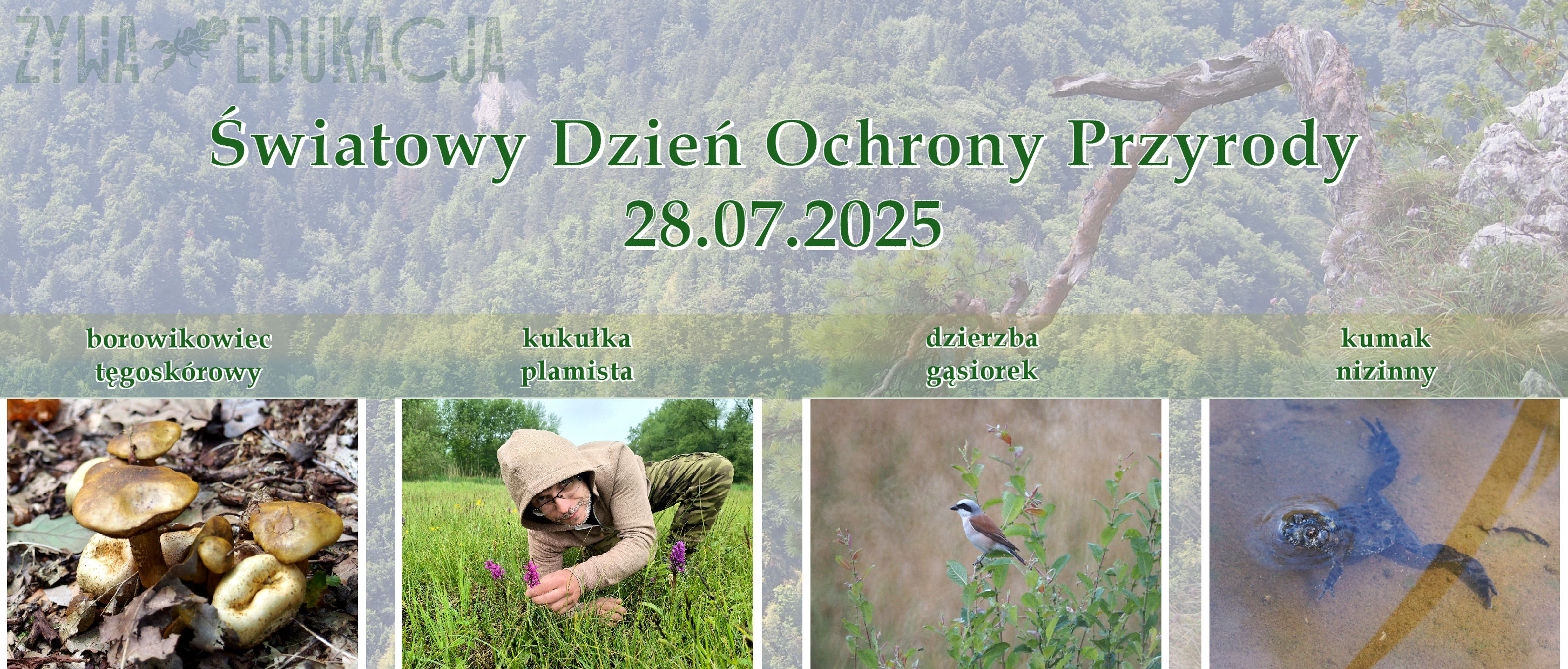 baner światowy dzień ochrony przyrody 2025