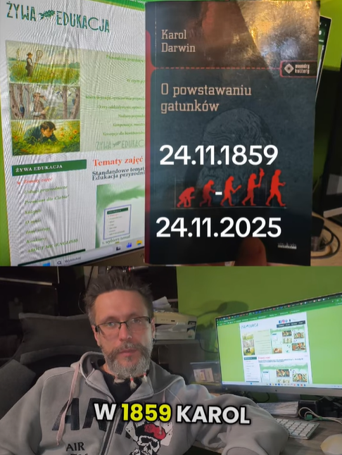 dzień Darwina 2025, czyli 166 lat od publikacji "O powstawaniu gatunków"