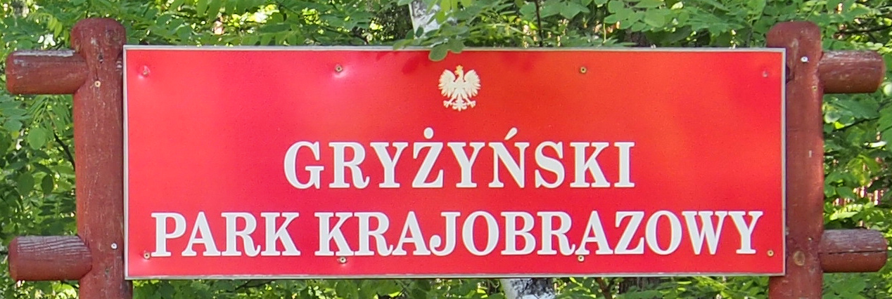 gryżyński park krajobrazowy województwo lubuskie tablica logo