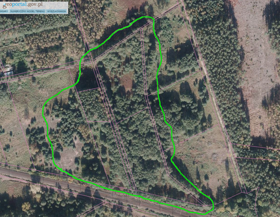 mapa uzytek poobszar c screen